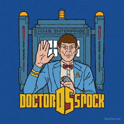 Doctor Spock T Shirt By Randy Coffey At