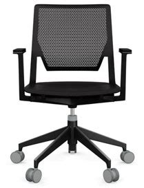 Haworth combines highly modern design with ergonomic design to create some of the comfiest, classiest office chairs available on the market. Haworth Very Conference Office Chair