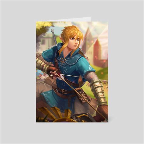 Botw Link A Card Pack By Paul Mamaril Inprnt