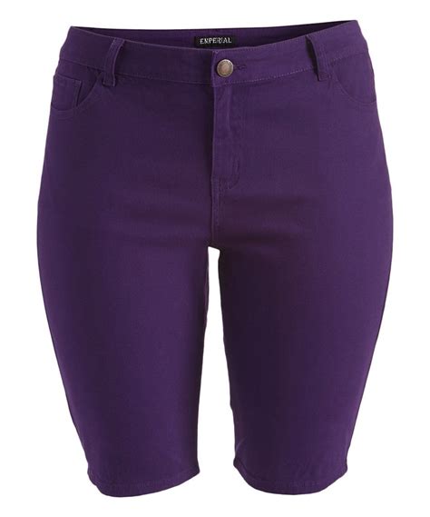 What To Wear With Purple Shorts Womens Plus