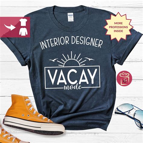 Interior Designer Shirt For Interior Designer Vacay Tshirt Etsy