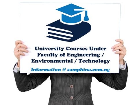 Courses In Nigerian Universities Faculty Of Engineering