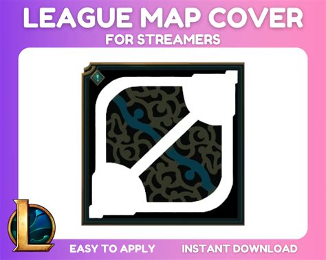League Of Legends Map Cover Easy To Use And Ready To Download Etsy