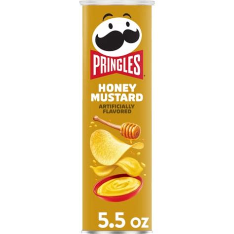Pringles Honey Mustard Potato Crisps Chips 55 Oz Dillons Food Stores