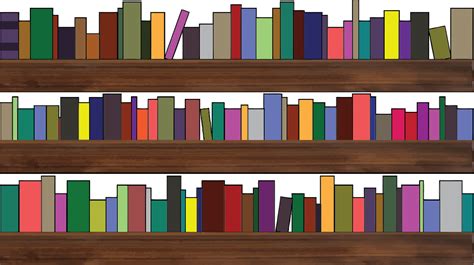 Clipart Bookshelves