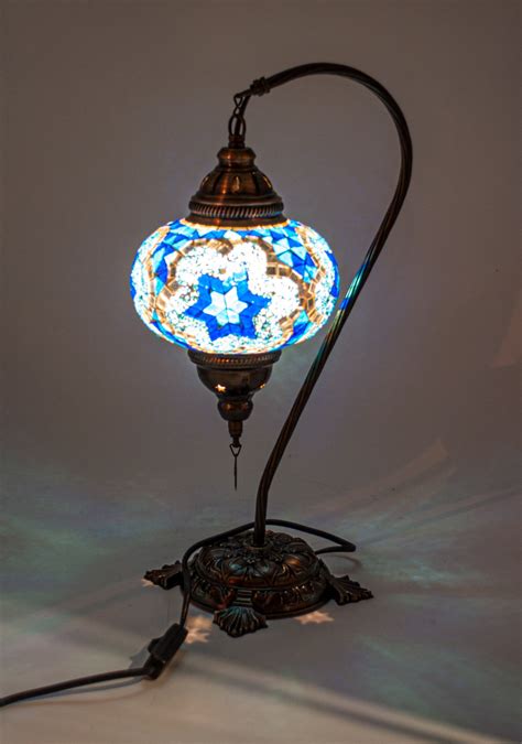 Hand Crafted Turkish Mosaic Lamp Shade Swag Handmade Etsy