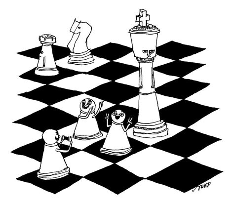 Chess Board Sketch