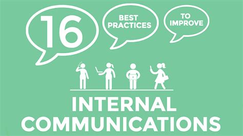 16 Best Practices For Internal Communications Infographic Spectrio
