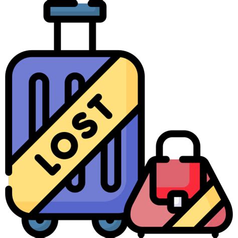 Lost Items Free Travel Icons