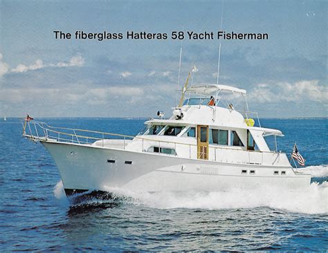 Hatteras 58 Yacht Fisherman Brochure Sailinfo I