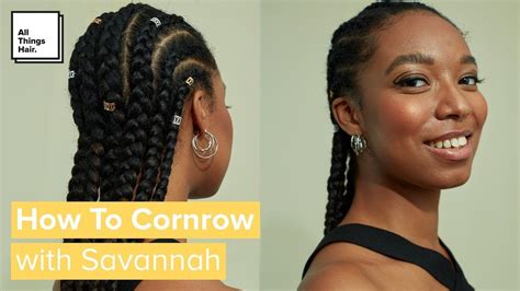 I would like to thank oh so limitless for this awesome video on how to cornrow your own hair. This #cornrow tutorial is simple and easy enough for ...