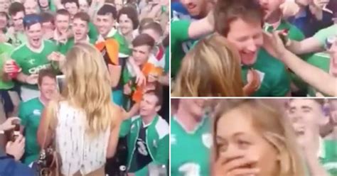 Meet The French Model Serenaded By Hundreds Of Republic Of Ireland Fans In That Video Mirror