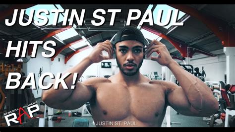 Wbff Pro Justin St Paul Hits A Back Workout Youtube
