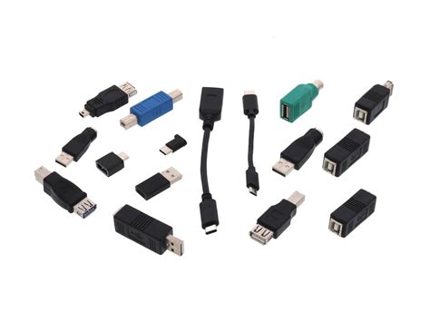 Usb Adapter Kit 16 Usb Adapters And Couplers Computer Cable Store