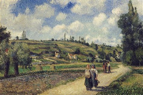 The village of pontoise, 35 km from paris, was one such place. Camille Pissarro Impressionism Paintings of Pontoise ...