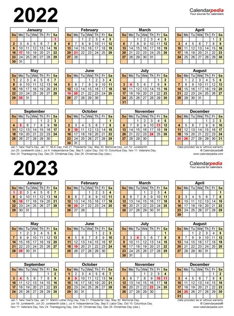 Occc Calendar 2022 2023 Printable Calendar 2023