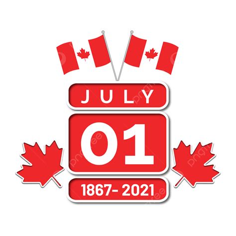 Victoria Day Canada Vector Design Images July 1st Canada Day Text With