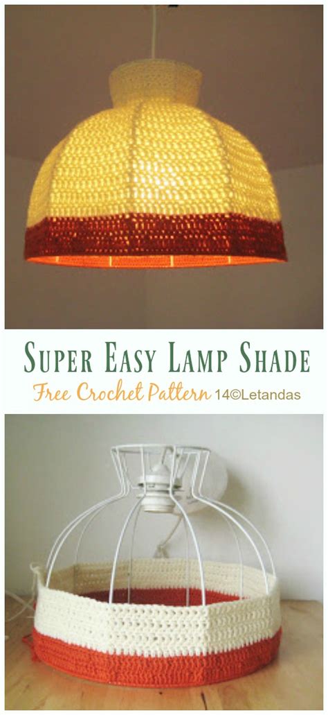 I want to recover a shade which has. Crochet Lamp Shade Free Pattern Instructions