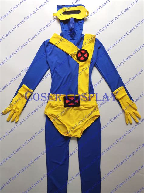 2019 Cyclops Scott Summers Bodysuit Cosplay Costume X Men 0428