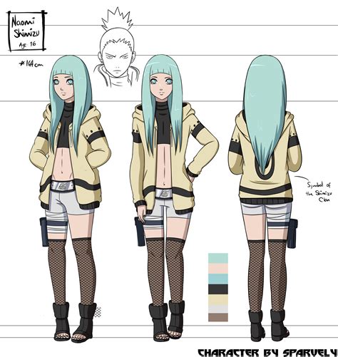 naomi shimizu character sheet by sparvely on deviantart