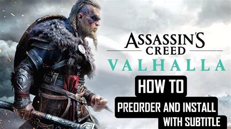 How To Install Assassins Creed Valhalla Pc Youtube