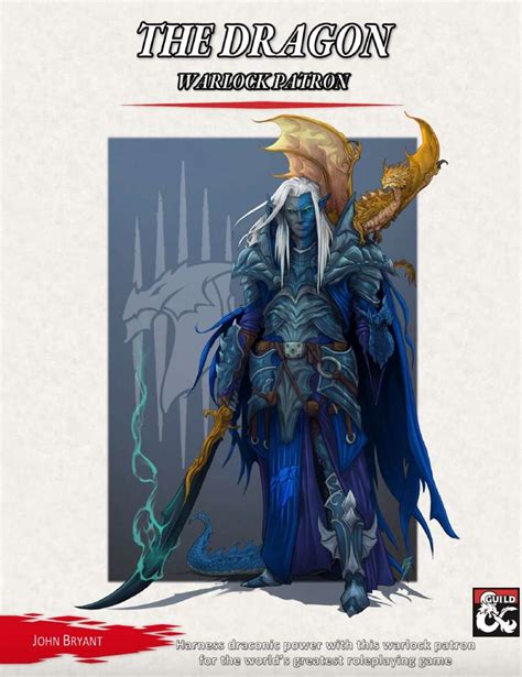 The Dragon Warlock Patron Dungeon Masters Guild Dungeon Masters Guild