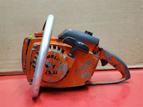 Homelite Super Xl Auto Vintage Collector Chainsaw Complete Runs On