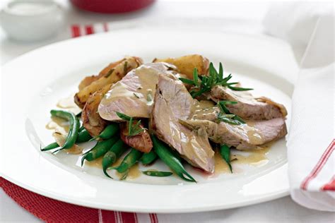 Roast at 200°c (400°f) gas 6 for 35 minutes. Roast pork fillet with mascarpone sauce - Recipes ...
