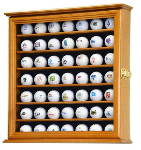 49 Golf Ball Display Case Cabinet Golf Ball Display Case Golf Ball