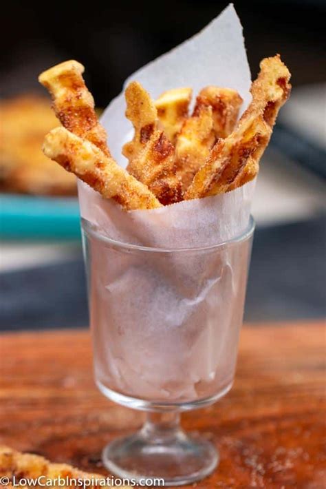 In a small bowl, whip the egg first. Keto Chaffle Churro Recipe | Churros recipe, Low carb ...