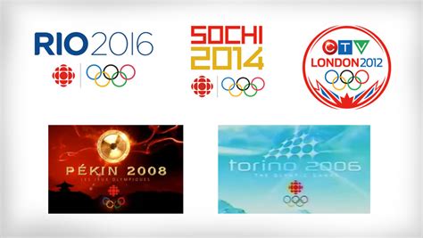 A Look At Cbc Ctv And Tsns Olympics Logo Design Over The Years