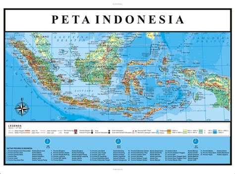 Gambar Peta Indonesia Lengkap Dengan Legendanya Arini Gambar Porn Sex