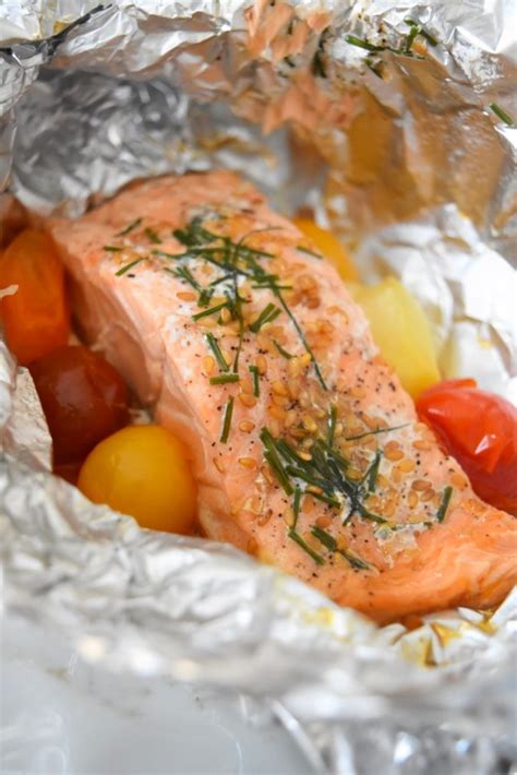 Papillote de saumon