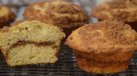 Coffee Cake Muffins Recipe Demonstration Youtube