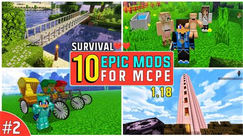 Top 10 Epic Mods For Minecraft Pocket Edition Best Minecraft Mods 1