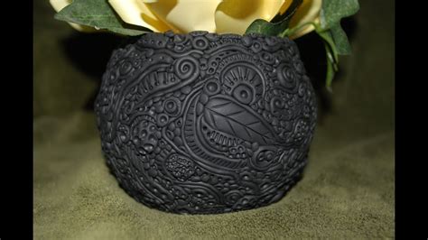 Doodles are spontaneous, random marks on paper that are more meaningful than originally thought. Polymer Clay Vase - Clay Doodles - YouTube