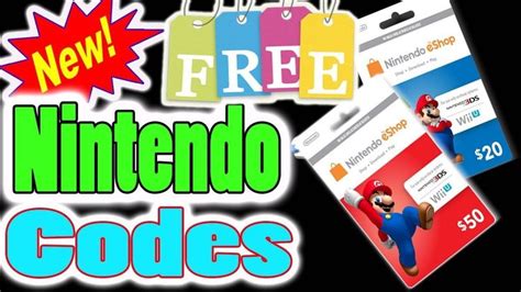 Free Nintendo Gift Card Code Redeem Hack Free Nintendo Eshop Gift