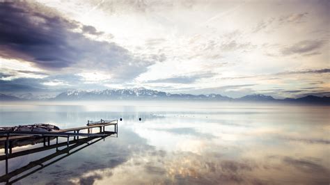 Wallpaper Lake 4k Hd Wallpaper Sea Mountains Nature Reflection