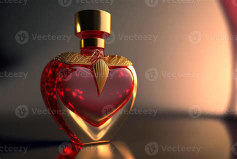 Heart Shaped Perfume Bottle Stock Photo At Vecteezy