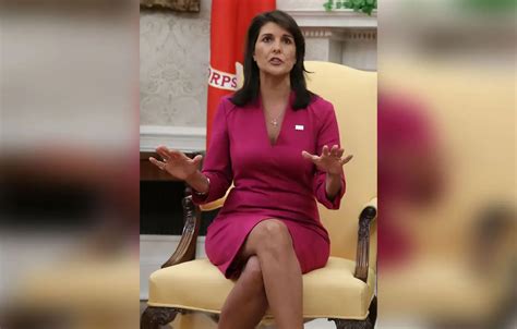 Nikki Haley Hits Back At Critics For Outfit At Daughters Wedding