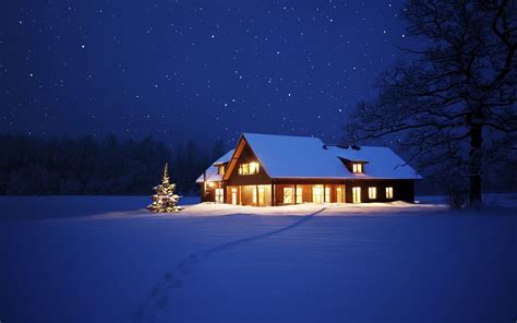 Winter Home Wallpapers Wallpaper Cave