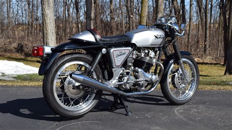 1973 norton 750 commando cafe racer s48 chicago motorcycles 2016
