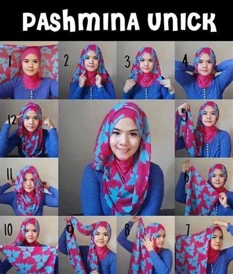 Page ini berisi tutorial hijab khususnya pashmina dan jilbab segiempat dilengkapi dengan video tutorial hijab. Cara memakai jilbab pashmina untuk wajah bulat