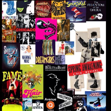 I Want To Eventually See All Of These Shows Musicals Broadway