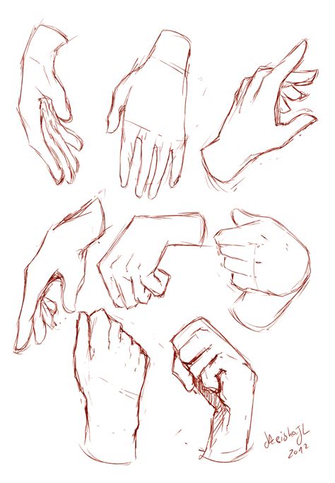 Easy Hand Drawings Easyhanddrawings Hand Sketch Hand Drawing
