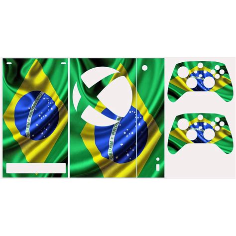 Skin Adesiva Xbox Series S Bandeira Do Brasil Shopee Brasil
