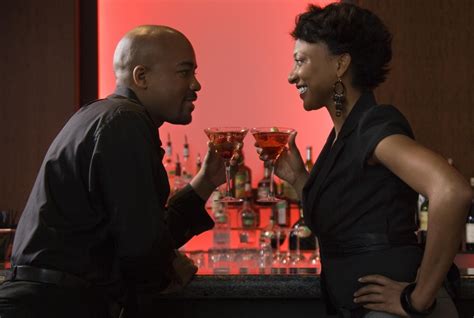 Black Couple Drinking At Bar Straight From The A Sfta Atlanta