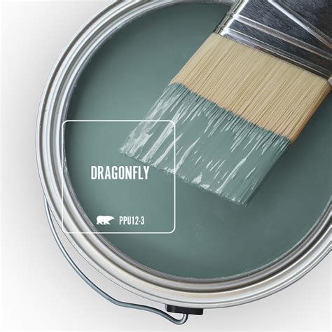 Color Of The Month Dragonfly Colorfully Behr Blue Gray Paint Colors