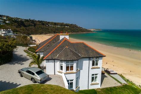 Luxury Home Built Into Cliff Overhanging Exclusive Uk Beach On Sale For