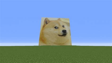 Doge Pixel Art Doge In Minecraft Minecraft Project